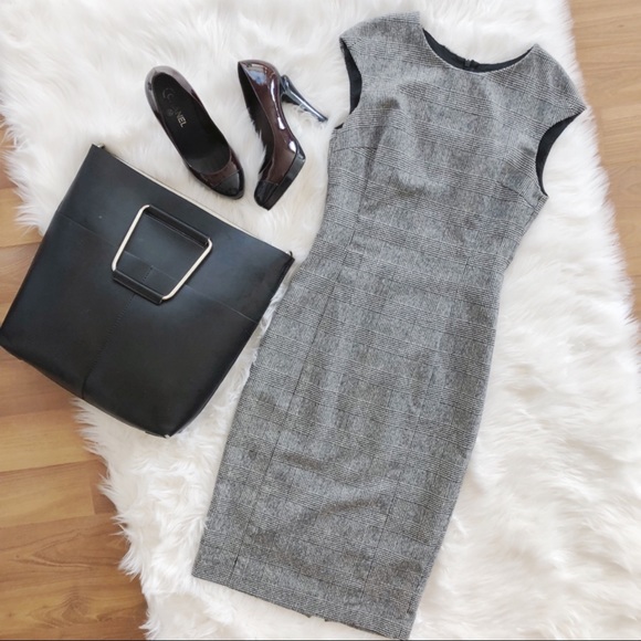 Zara Dresses & Skirts - {zara} houndstooth pencil dress